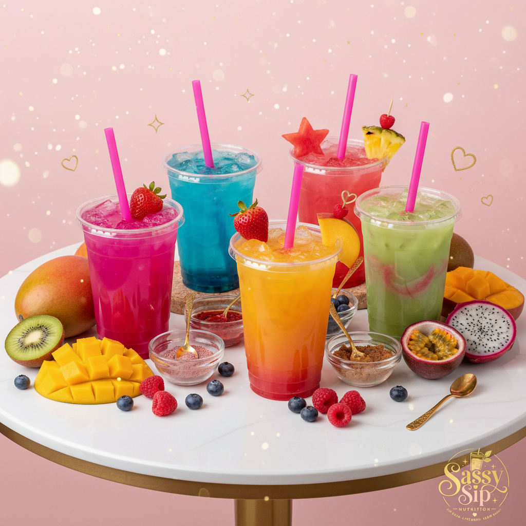 Create Your Own Loaded Tea - Sassy Sip Nutrition
